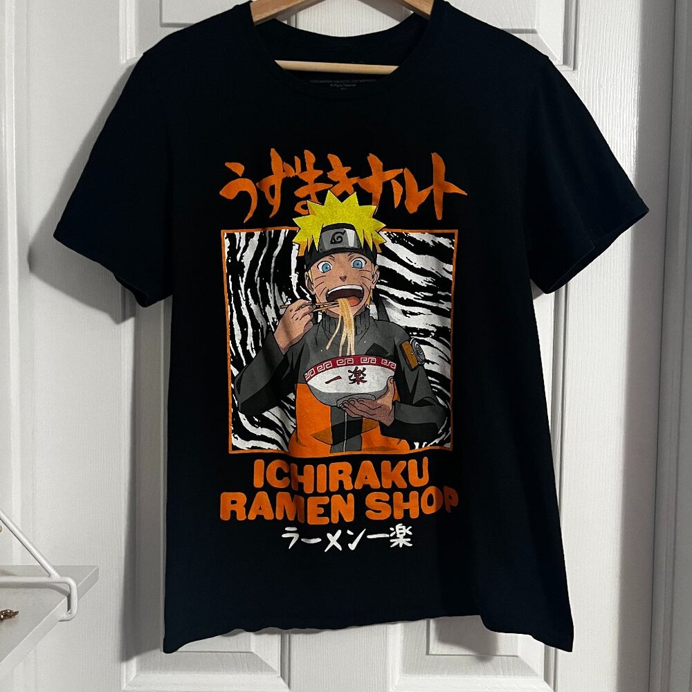 Naruto Ichiraku Ramen Shop black T-shirt